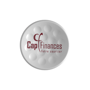 TWiNTEE Cap Finances logo golf tee